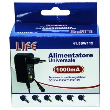 ALIMENTATORE SWITCHING 12W OUT3-12V 1A BOX