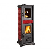 STUFA A LEGNA GEMMA FORNO 5.0 BORDEAUX