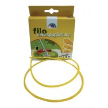 FILO DECESPUGLIATORE TONDO GIALLO MM 3,3 MT 15